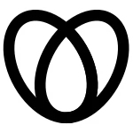 Oval Love SVG Icon